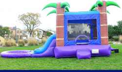bounce202 1711236744 Forest Bounce House w/ Water Slide & Splash Pool for Kids an